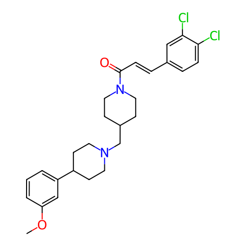 Chemical structure of BindingDB Monomer ID 50222255
