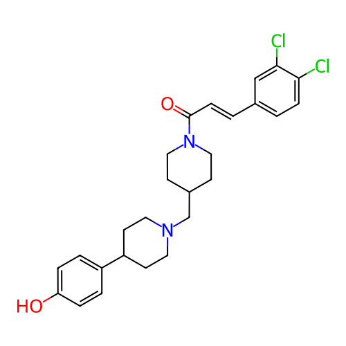 Chemical structure of BindingDB Monomer ID 50222256