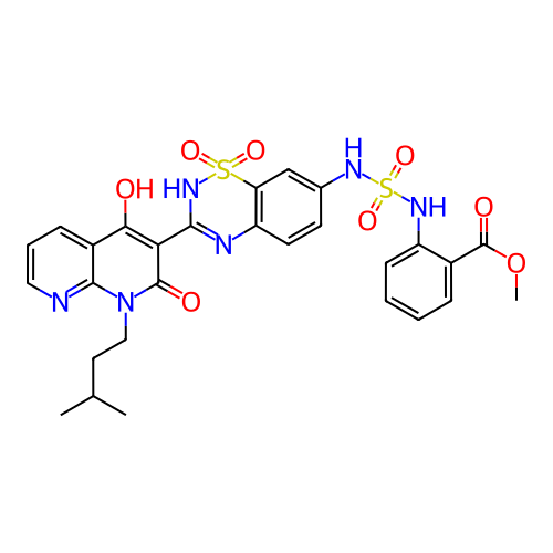 Chemical structure of BindingDB Monomer ID 50222320