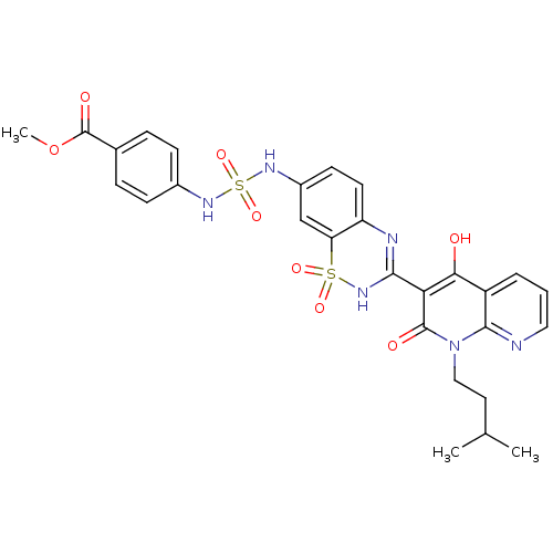 Chemical structure of BindingDB Monomer ID 50222324