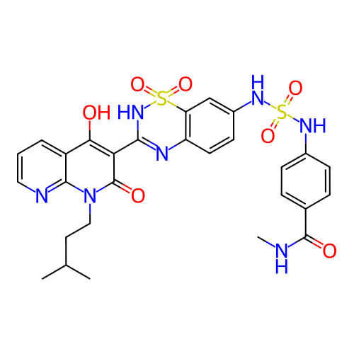 Chemical structure of BindingDB Monomer ID 50222329