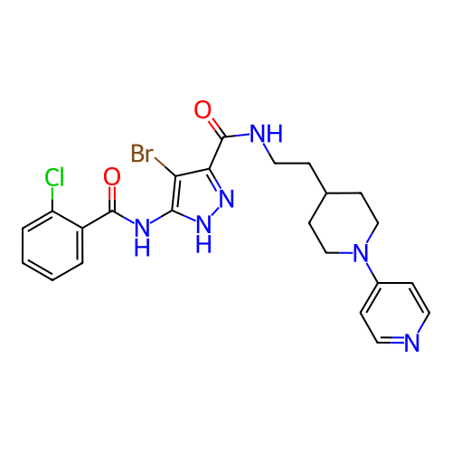 Chemical structure of BindingDB Monomer ID 50222658