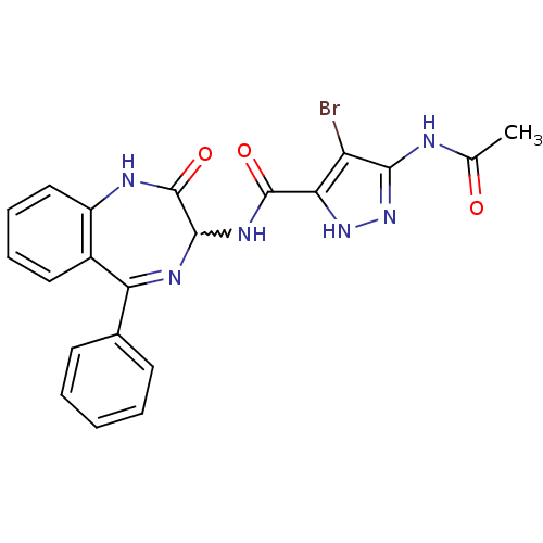 Chemical structure of BindingDB Monomer ID 50222661