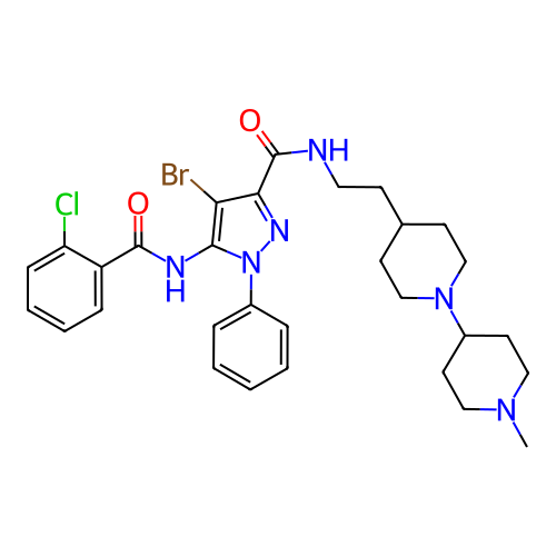 Chemical structure of BindingDB Monomer ID 50222670