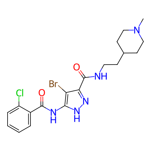 Chemical structure of BindingDB Monomer ID 50222671