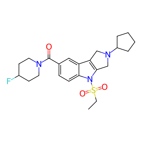 Chemical structure of BindingDB Monomer ID 50222796