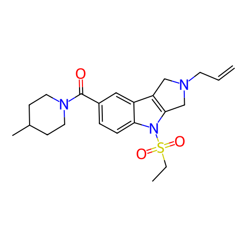 Chemical structure of BindingDB Monomer ID 50222800