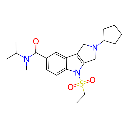 Chemical structure of BindingDB Monomer ID 50222802