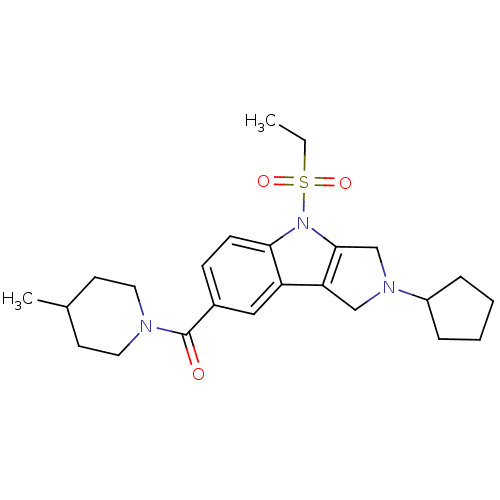 Chemical structure of BindingDB Monomer ID 50222805