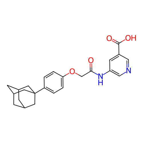 Chemical structure of BindingDB Monomer ID 50222816