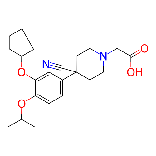 Chemical structure of BindingDB Monomer ID 50223222
