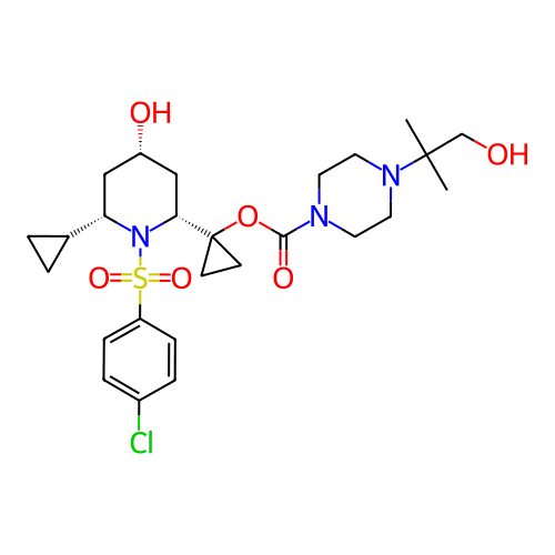 Chemical structure of BindingDB Monomer ID 50223252