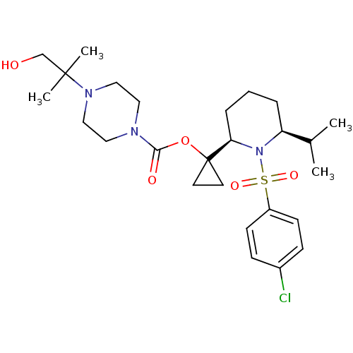 Chemical structure of BindingDB Monomer ID 50223255