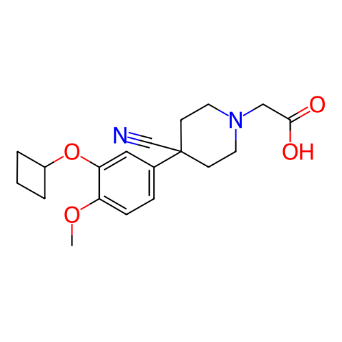 Chemical structure of BindingDB Monomer ID 50223264