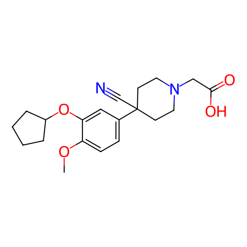 Chemical structure of BindingDB Monomer ID 50223268