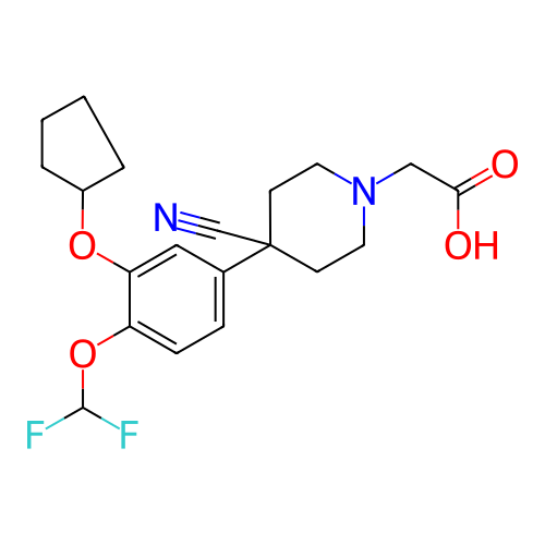 Chemical structure of BindingDB Monomer ID 50223342