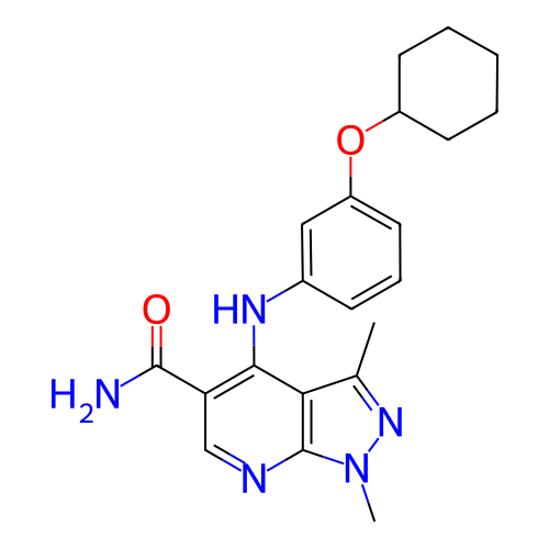 Chemical structure of BindingDB Monomer ID 50223367