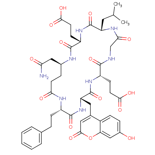 Chemical structure of BindingDB Monomer ID 50223445