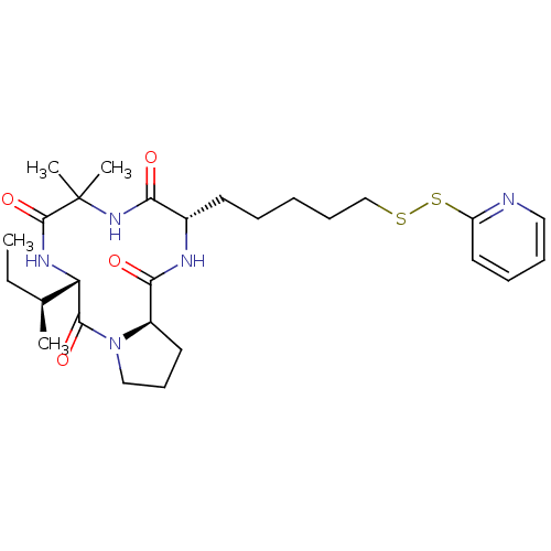 Chemical structure of BindingDB Monomer ID 50223505