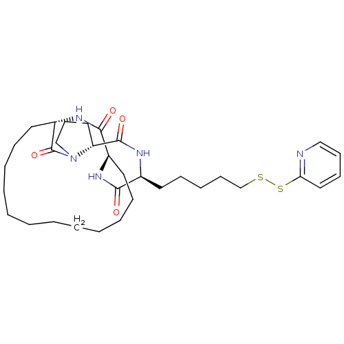 Chemical structure of BindingDB Monomer ID 50223507