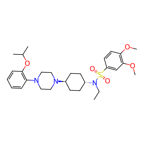 Chemical structure of BindingDB Monomer ID 50223564
