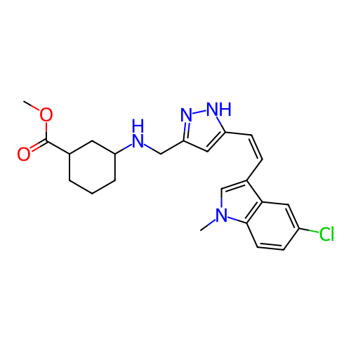 Chemical structure of BindingDB Monomer ID 50223575