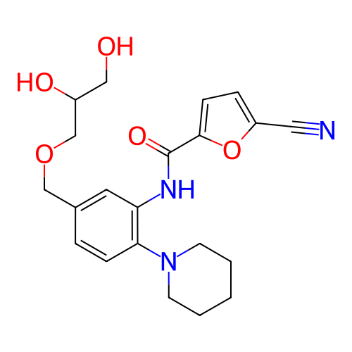 Chemical structure of BindingDB Monomer ID 50223670