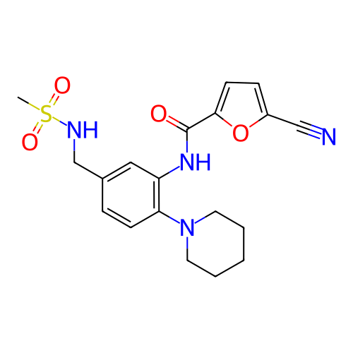 Chemical structure of BindingDB Monomer ID 50223681