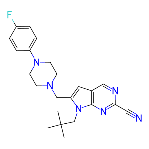 Chemical structure of BindingDB Monomer ID 50223914