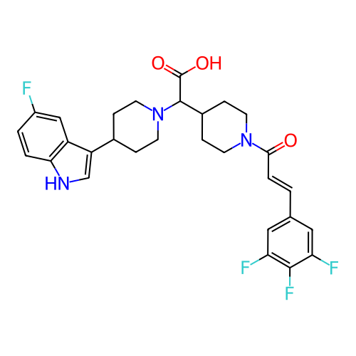 Chemical structure of BindingDB Monomer ID 50224498