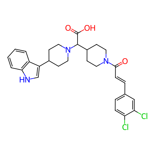 Chemical structure of BindingDB Monomer ID 50224523