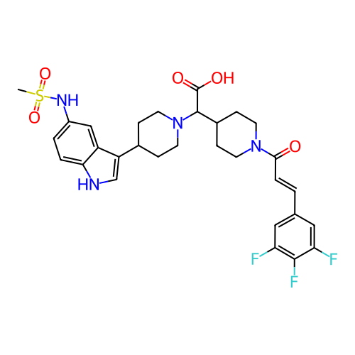 Chemical structure of BindingDB Monomer ID 50224524