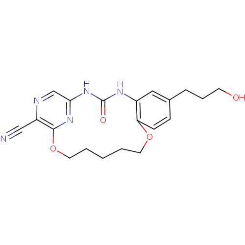Chemical structure of BindingDB Monomer ID 50224614