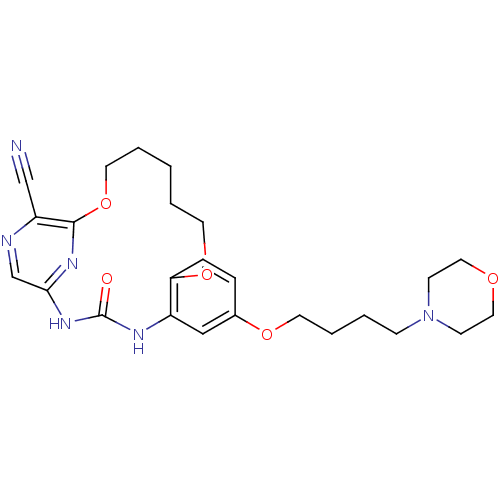 Chemical structure of BindingDB Monomer ID 50224623