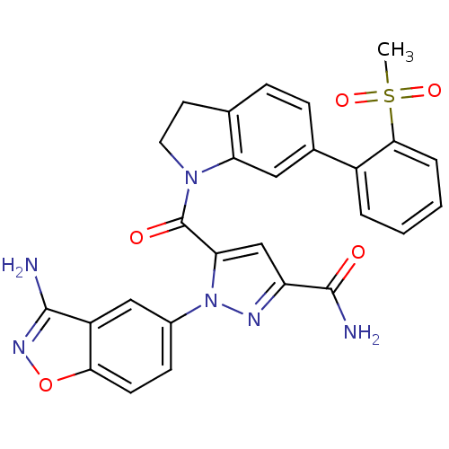 Chemical structure of BindingDB Monomer ID 50224707