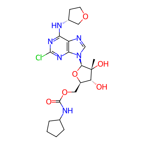 Chemical structure of BindingDB Monomer ID 50224786
