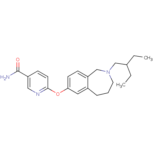 Chemical structure of BindingDB Monomer ID 50226262