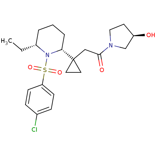 Chemical structure of BindingDB Monomer ID 50226512