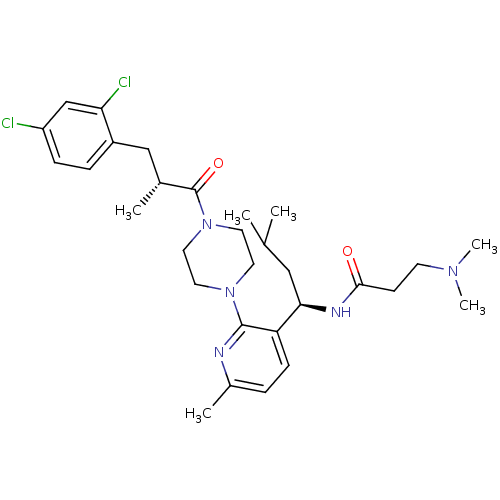 Chemical structure of BindingDB Monomer ID 50226633