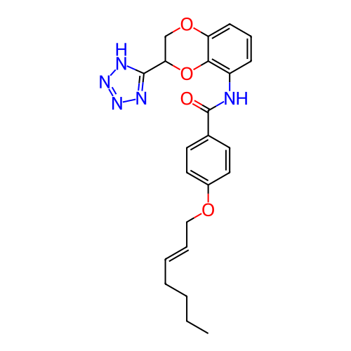 Chemical structure of BindingDB Monomer ID 50227136