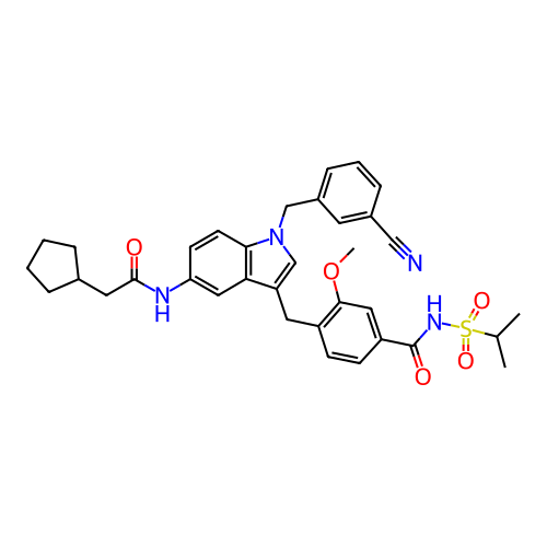 Chemical structure of BindingDB Monomer ID 50227353