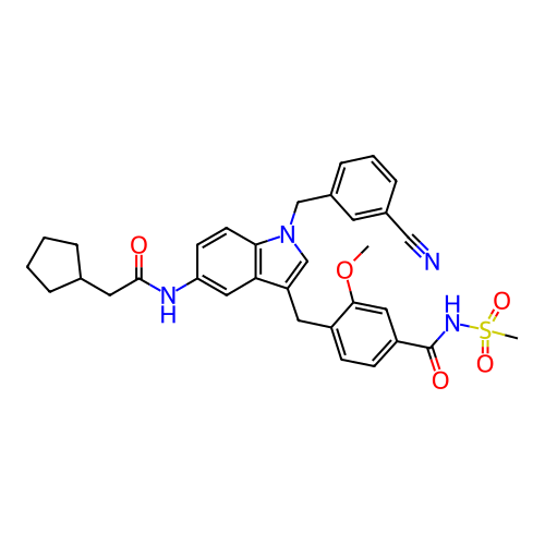 Chemical structure of BindingDB Monomer ID 50227354