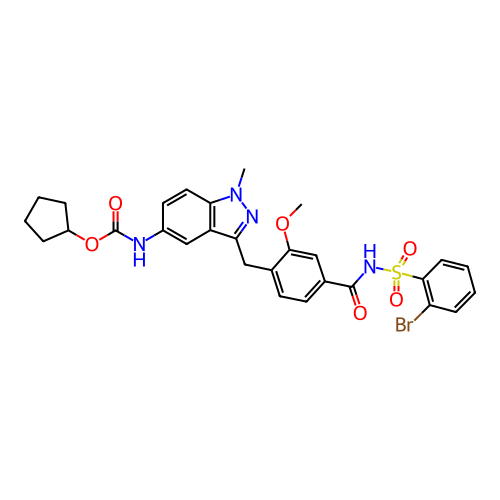 Chemical structure of BindingDB Monomer ID 50227355