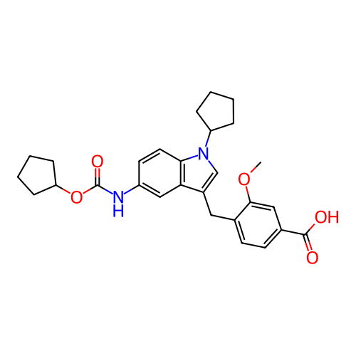 Chemical structure of BindingDB Monomer ID 50227357