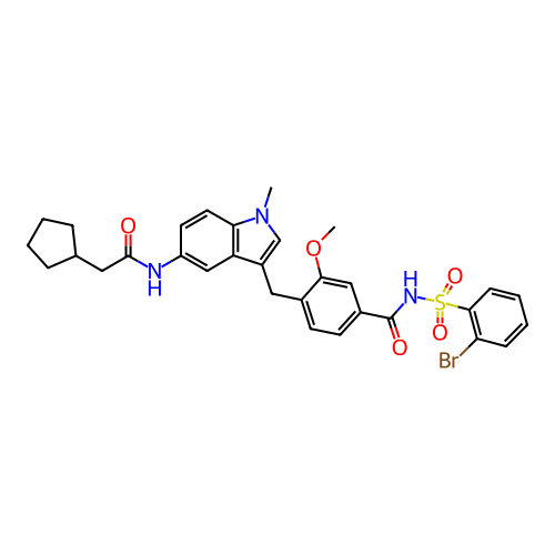 Chemical structure of BindingDB Monomer ID 50227390