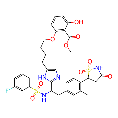 Chemical structure of BindingDB Monomer ID 50228026