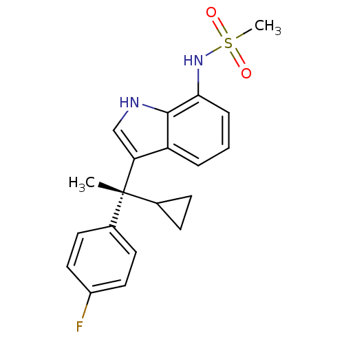 Chemical structure of BindingDB Monomer ID 50228079