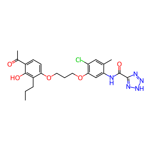 Chemical structure of BindingDB Monomer ID 50228307