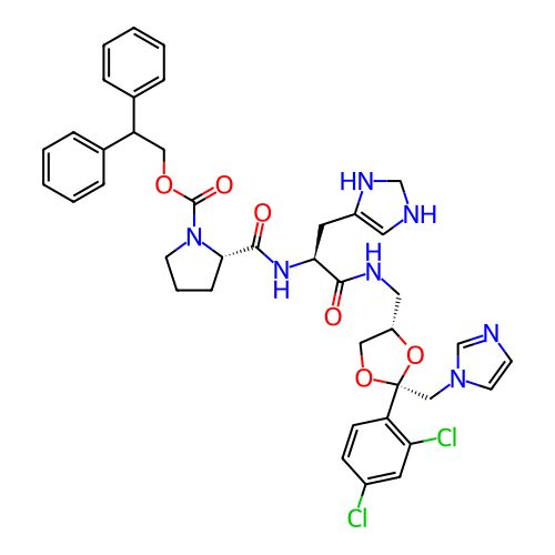 Chemical structure of BindingDB Monomer ID 50228319