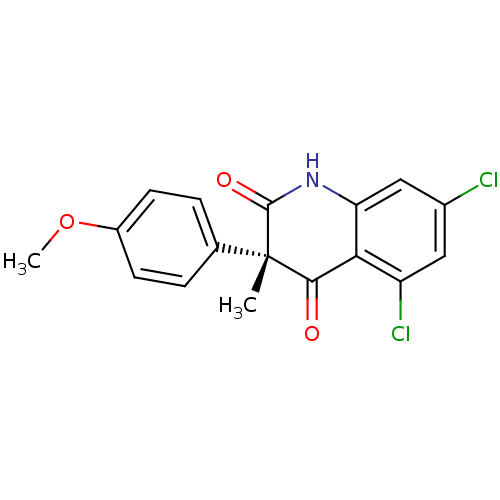 Chemical structure of BindingDB Monomer ID 50228655